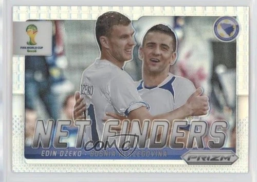 Edin Dzeko 2014 Panini Prizm World Cup Silver Prizm