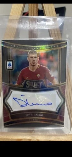 Edin Dzeko 2024 Panini Select Black Prizm /1