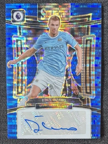 Edin Dzeko 2023 Panini Select Blue Pulsar