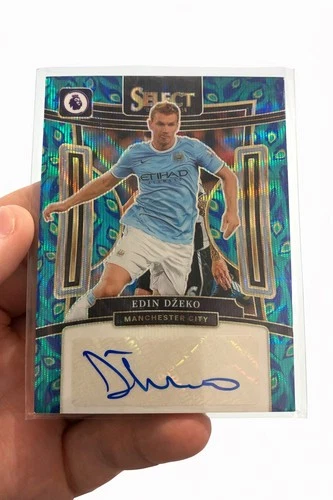 Edin Dzeko 2023 Panini Select Peacock