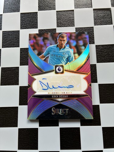 Edin Dzeko 2024 Panini Select Purple /49