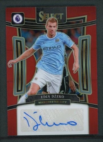 Edin Dzeko 2023 Panini Select Red