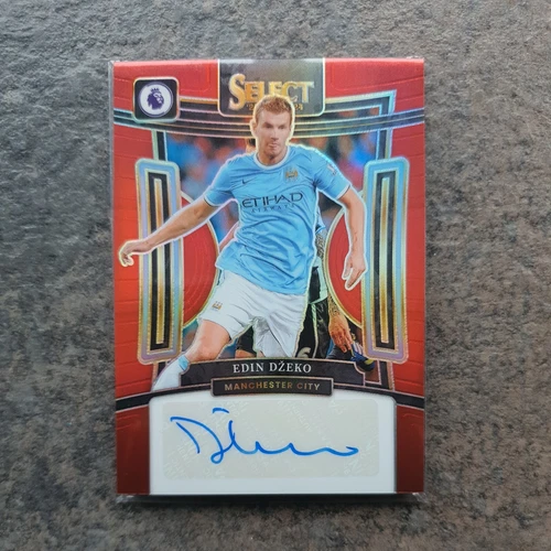 Edin Dzeko 2023 Panini Select Red