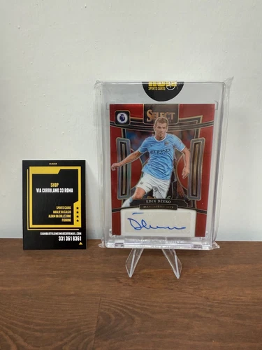 Edin Dzeko 2023 Panini Select Red