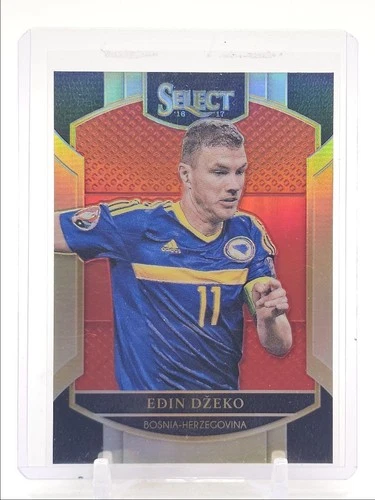 Edin Dzeko 2016 Panini Select Red Prizm /199