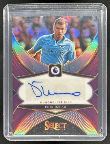 Edin Dzeko 2024 Panini Seleziona Premier League Viola Prizm /49