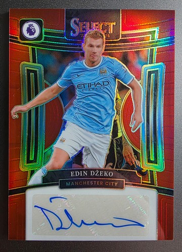 Edin Dzeko 2023 Panini Seleziona Rosso Prizm