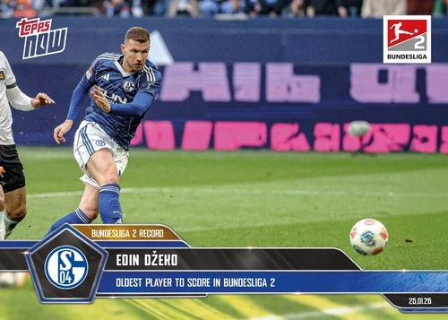 Edin Dzeko 2025 Topps NOW Bundesliga 108