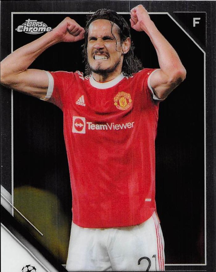 Edinson Cavani 2021 Topps Chrome UCC 139