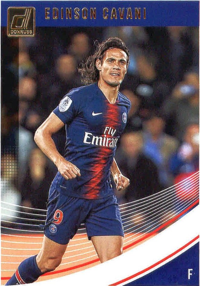 Edinson Cavani 2018 Panini Donruss Soccer 52