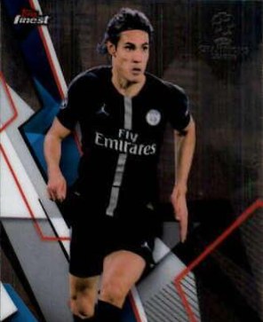 Edinson Cavani 2018 Topps Finest UEFA 15