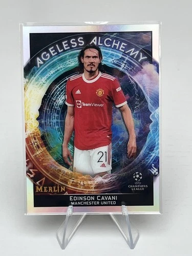 Edinson Cavani 2021 Topps Merlin Chrome