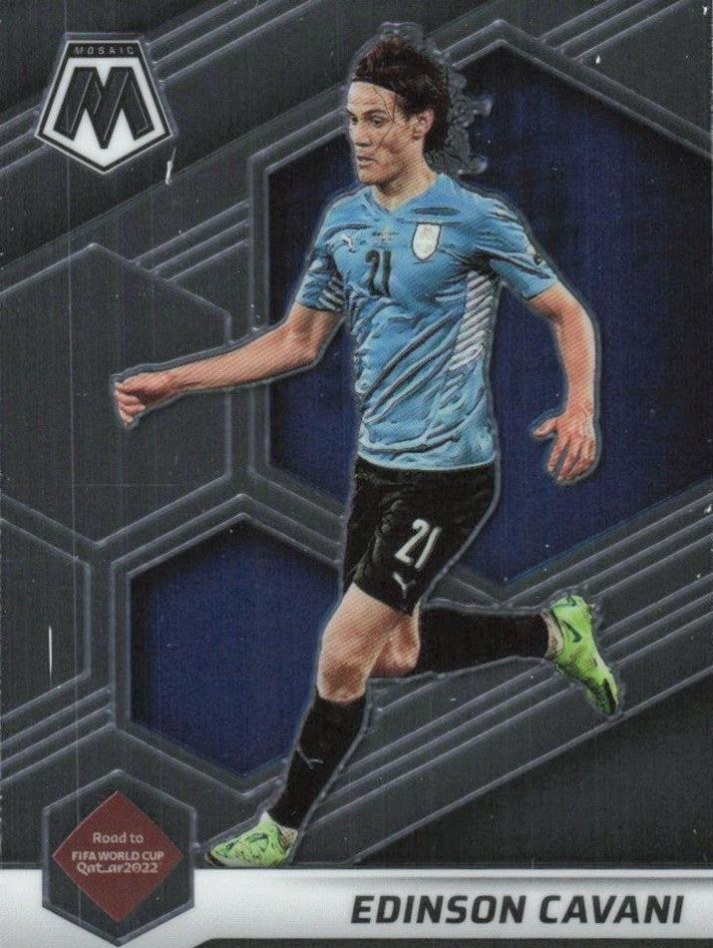 Edinson Cavani 2021 Panini Mosaic Road to FIFA World Cup