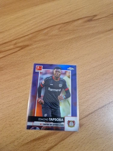 Edmond Tapsoba 2020 Topps Bundesliga Chrome Purple /299