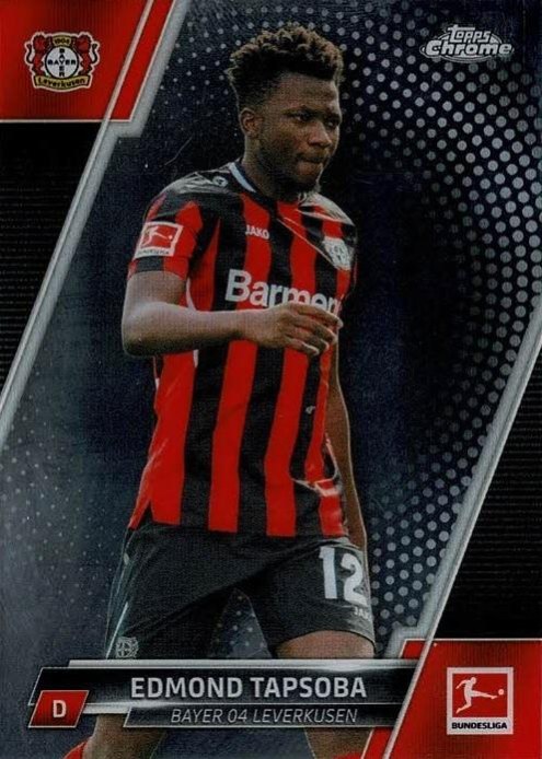 Edmond Tapsoba 2021 Topps Chrome Bundesliga 66