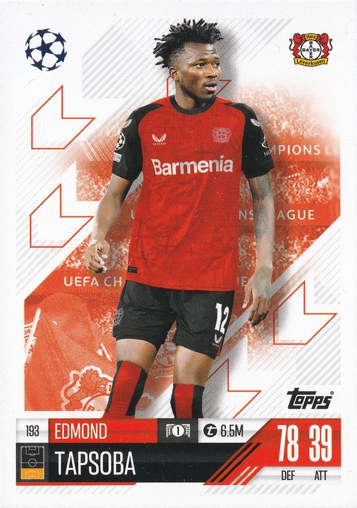 Edmond Tapsoba 2024 Topps Match Attax UEFA Club Competitions