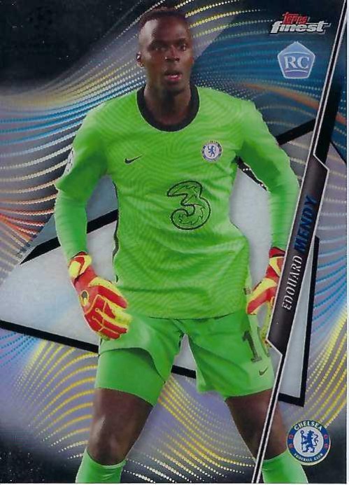 Edouard Mendy 2020 Topps Finest UEFA 88