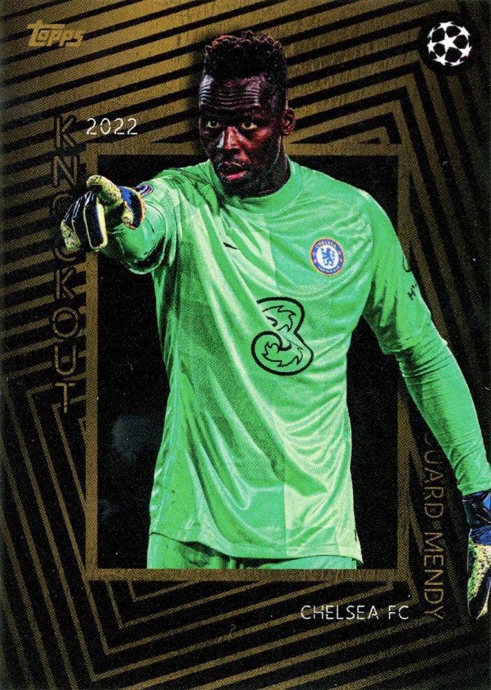 Edouard Mendy 2022 Topps Knockout UEFA Champions League