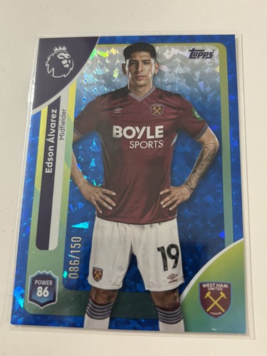 Edson Alvarez 2025 Topps Premier League /199