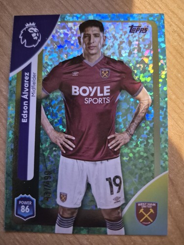 Edson Alvarez 2026 Topps Premier League /499