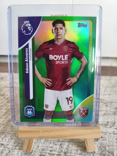 Edson Alvarez 2025 Topps Premier League Refractor /99