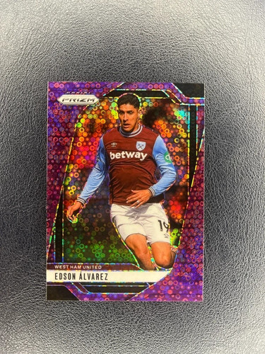 Edson Alvarez 2024 Panini Prizm Premier League Purple /25