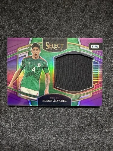 Edson Alvarez 2023 Panini Select FIFA Purple Prizm /49