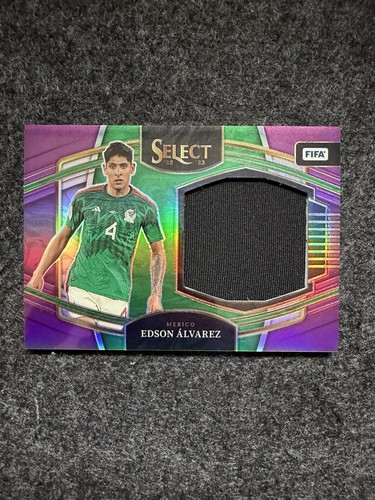 Edson Alvarez 2023 Panini Select FIFA Viola Prizm /49