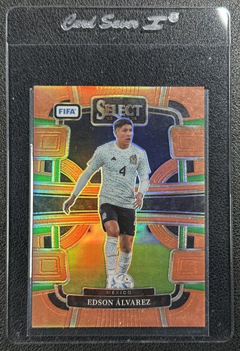 Edson Alvarez 2024 Panini Select Orange Prizm /49