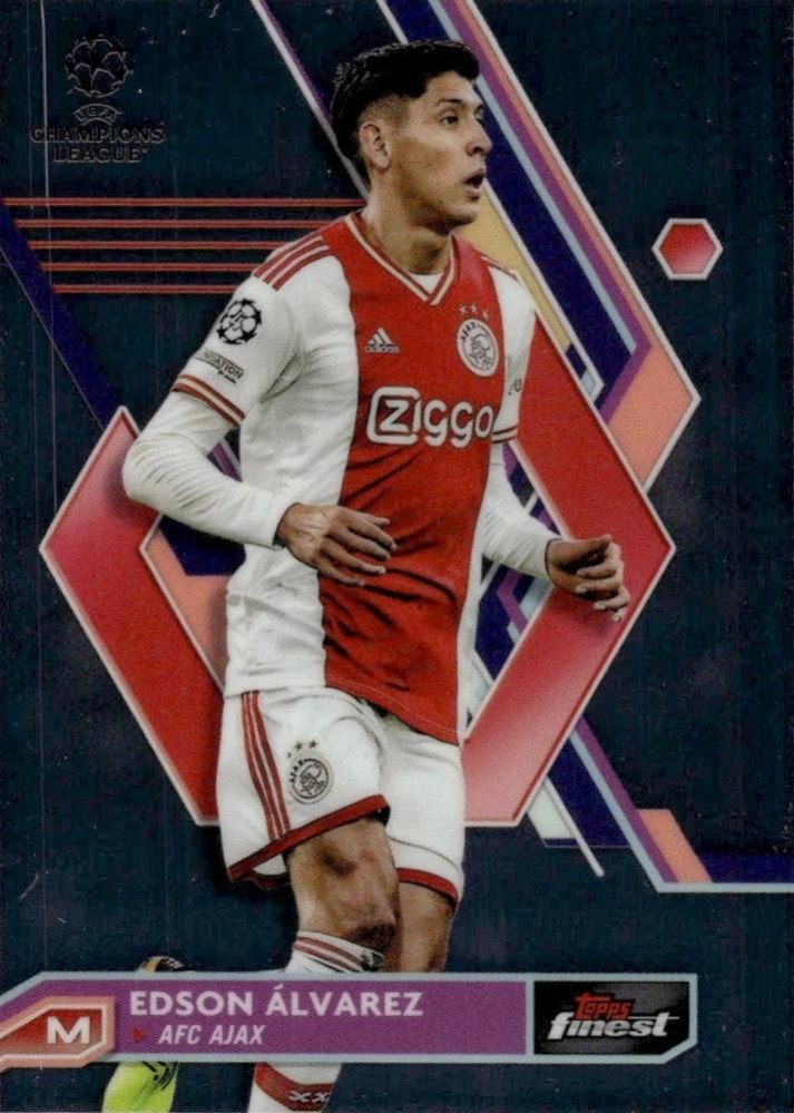 Edson Álvarez 2022 Topps Finest UEFA 41