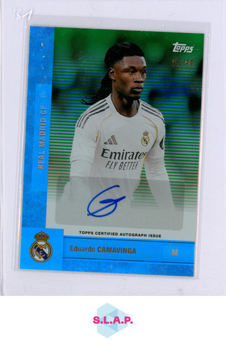 Eduardo Camavinga 2025 Topps 2025/26 Green /99