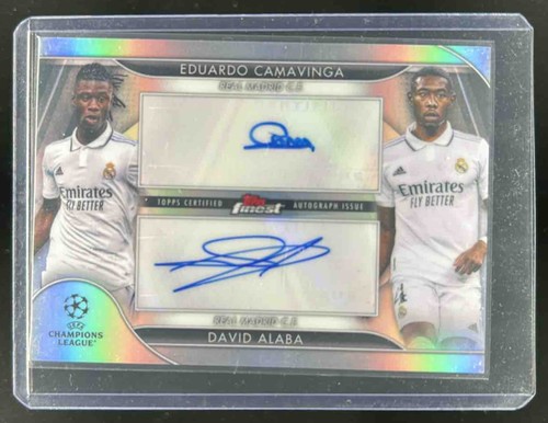 Eduardo Camavinga / David Alaba 2022 Topps Finest