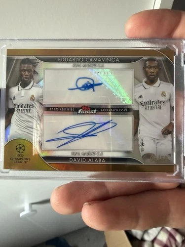 Eduardo Camavinga / David Alaba 2022 Topps Finest /50