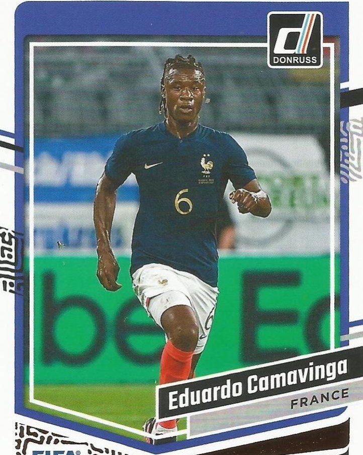 Eduardo Camavinga 2023 Panini Donruss