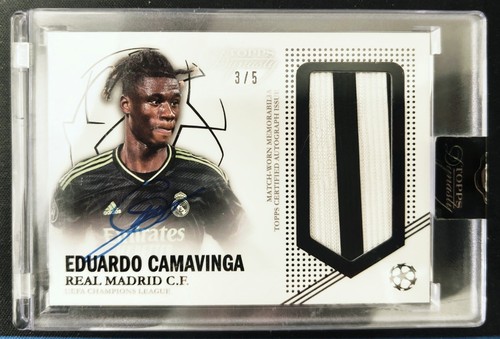 Eduardo Camavinga 2023 Topps Dynasty UCL /5