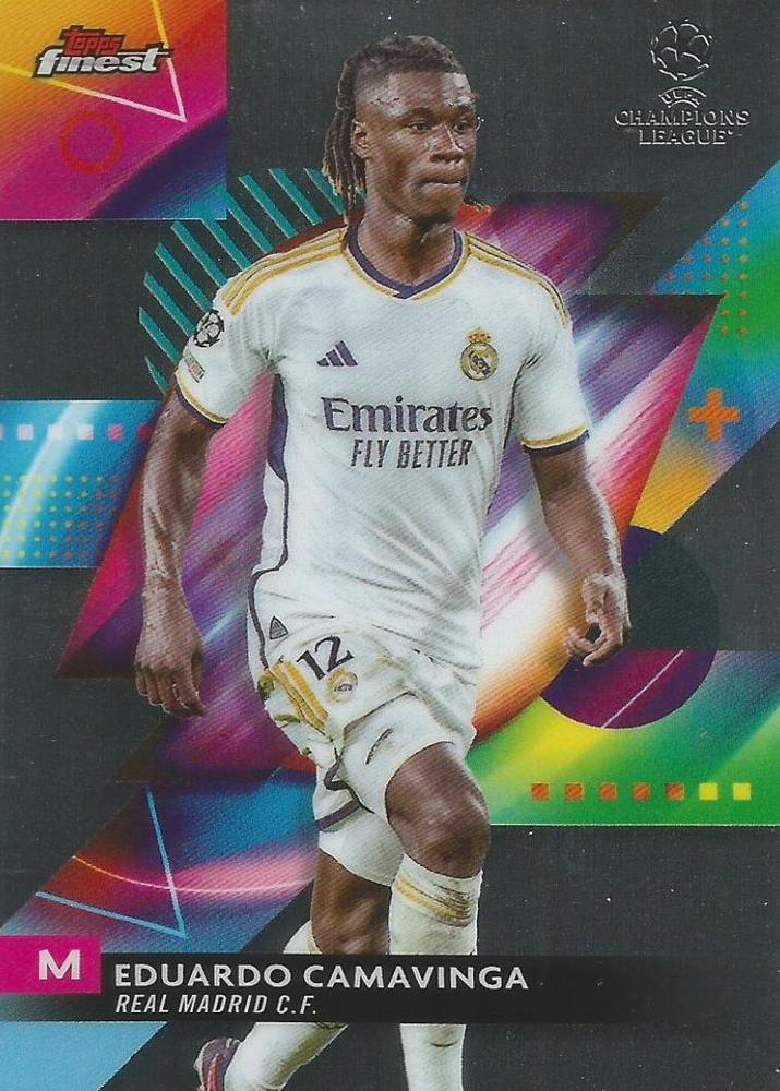 Eduardo Camavinga 2023 Topps Finest UEFA Club Competitions