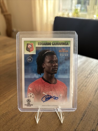 Eduardo Camavinga 2020 Topps Merlin Chrome /50