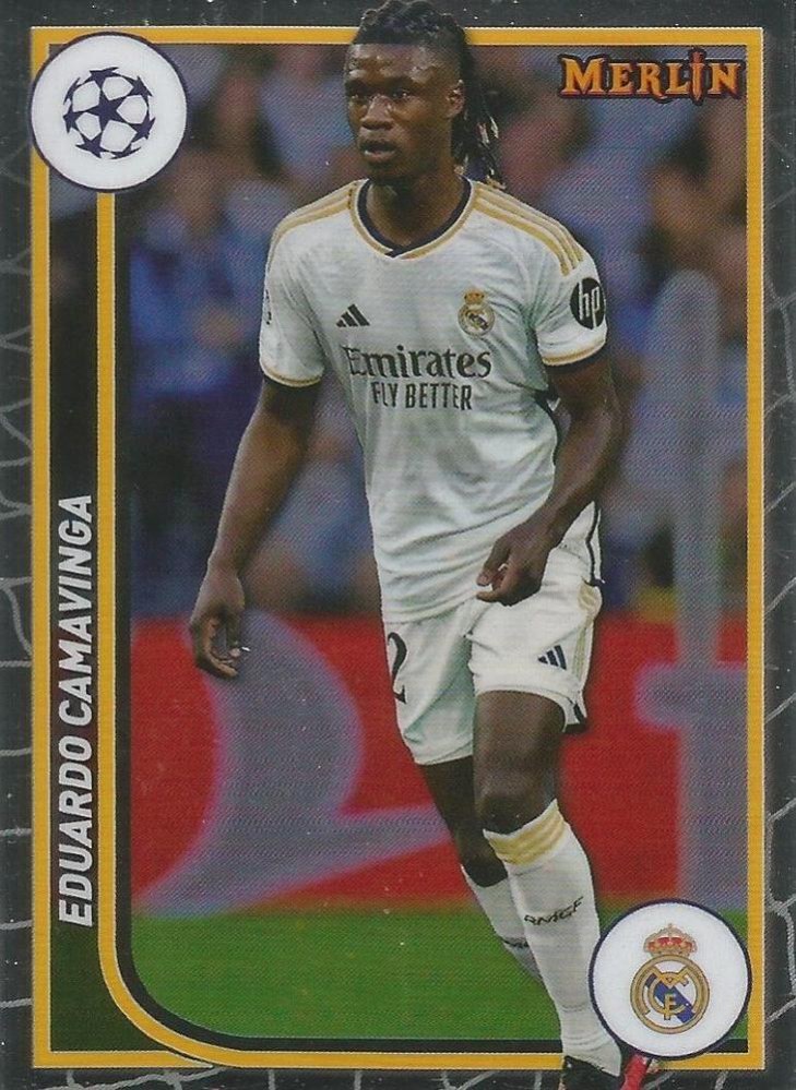 Eduardo Camavinga 2023 Topps Merlin UEFA Club Competitions