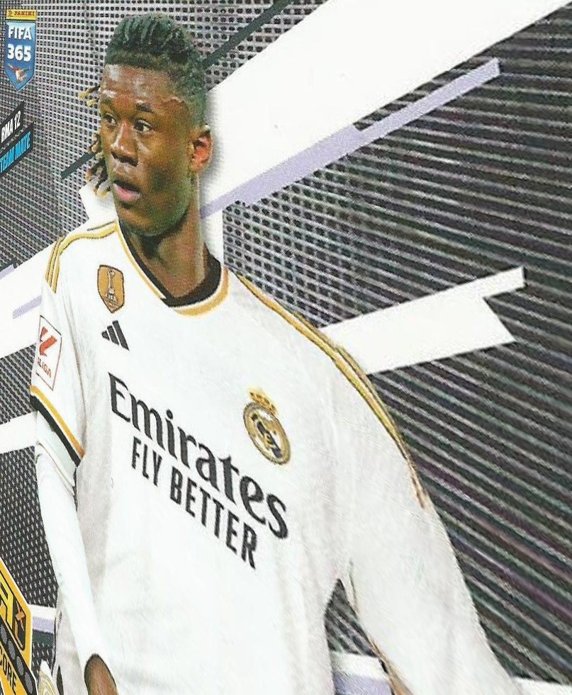 Eduardo Camavinga 2024 Panini Adrenalyn XL FIFA 365