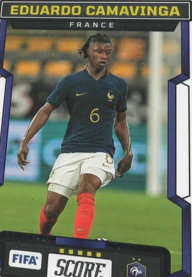 Eduardo Camavinga 2023 Panini Score FIFA