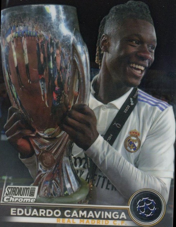 Eduardo Camavinga 2022 Topps Stadium Club Chrome UEFA 67