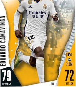 Eduardo Camavinga 2023 Topps Match Attax UEFA Club Competitions