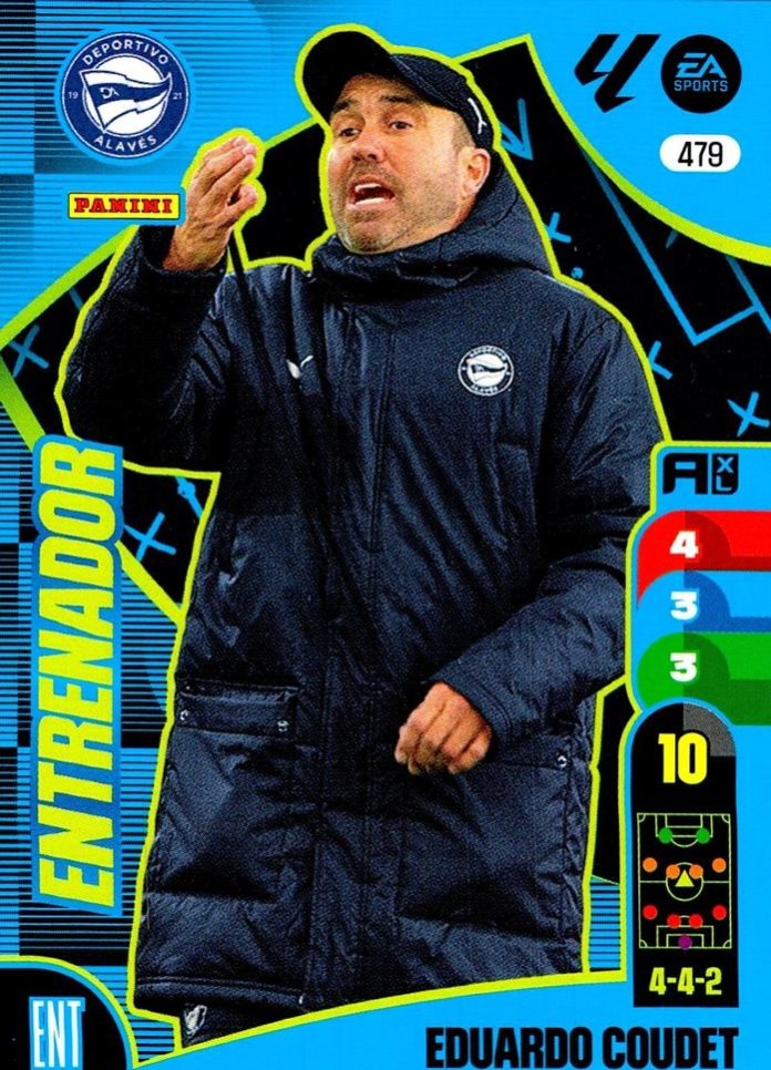 Eduardo Coudet 2024 Panini Adrenalyn XL La Liga