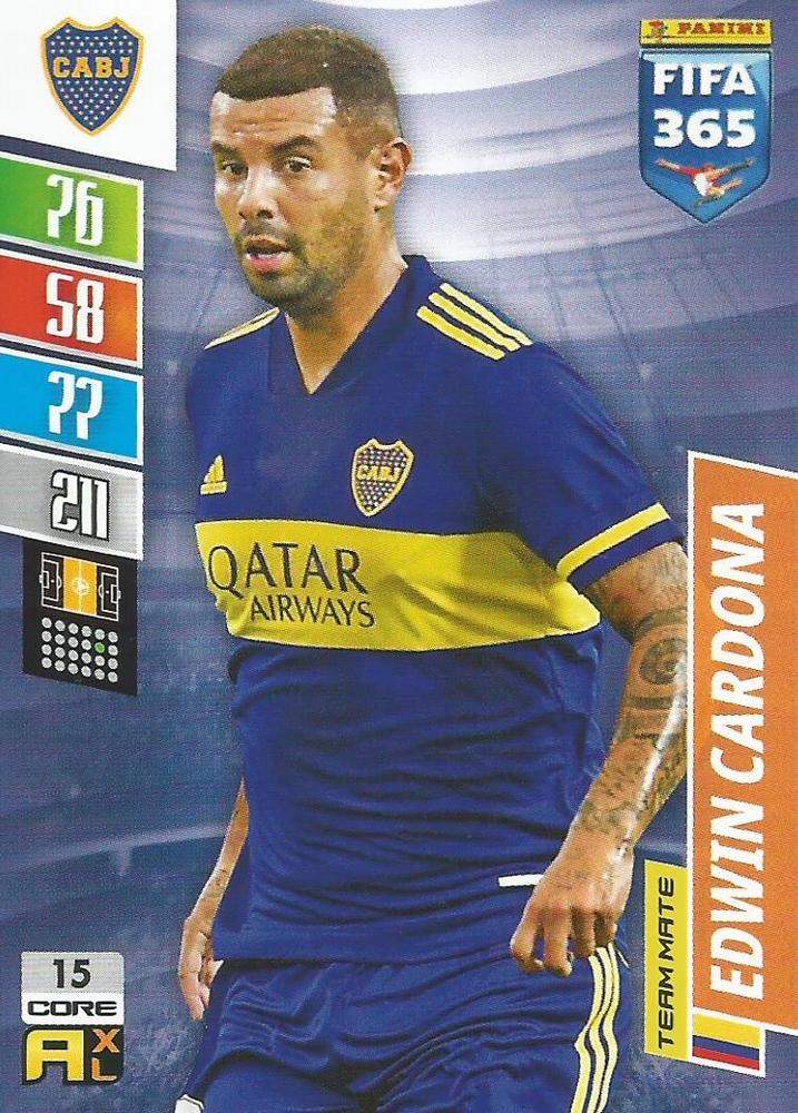 Edwin Cardona 2022 Panini Adrenalyn XL FIFA 365