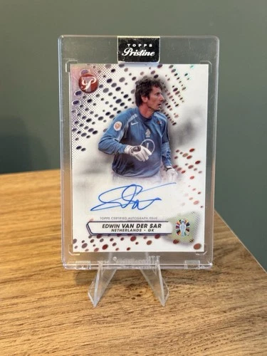 Edwin van der Sar 2023 Topps Pristine