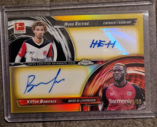 Ekitike Boniface 2024 Topps Chrome Bundesliga /50