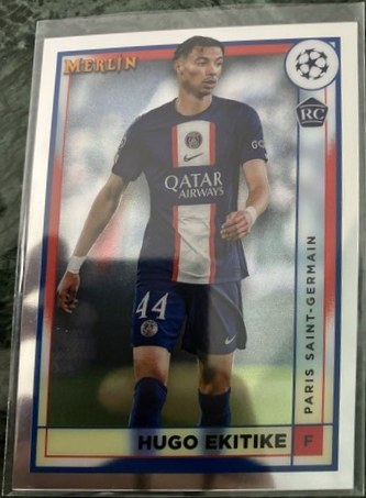 Ekitike 2023 Topps Merlin Chrome