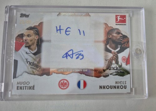 Ekitike & Nkounkou 2024 Topps Bundesliga /49