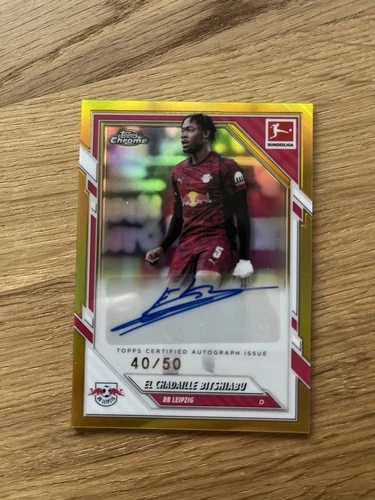 El Chadaille Bitshiabu 2025 Topps Cromo Bundesliga /50