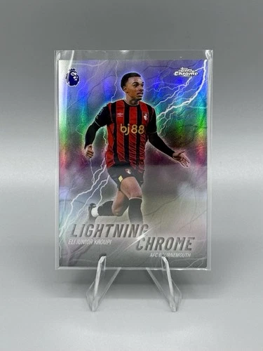 Eli Junior Kroupi 2026 Topps Chrome Lightning Chrome